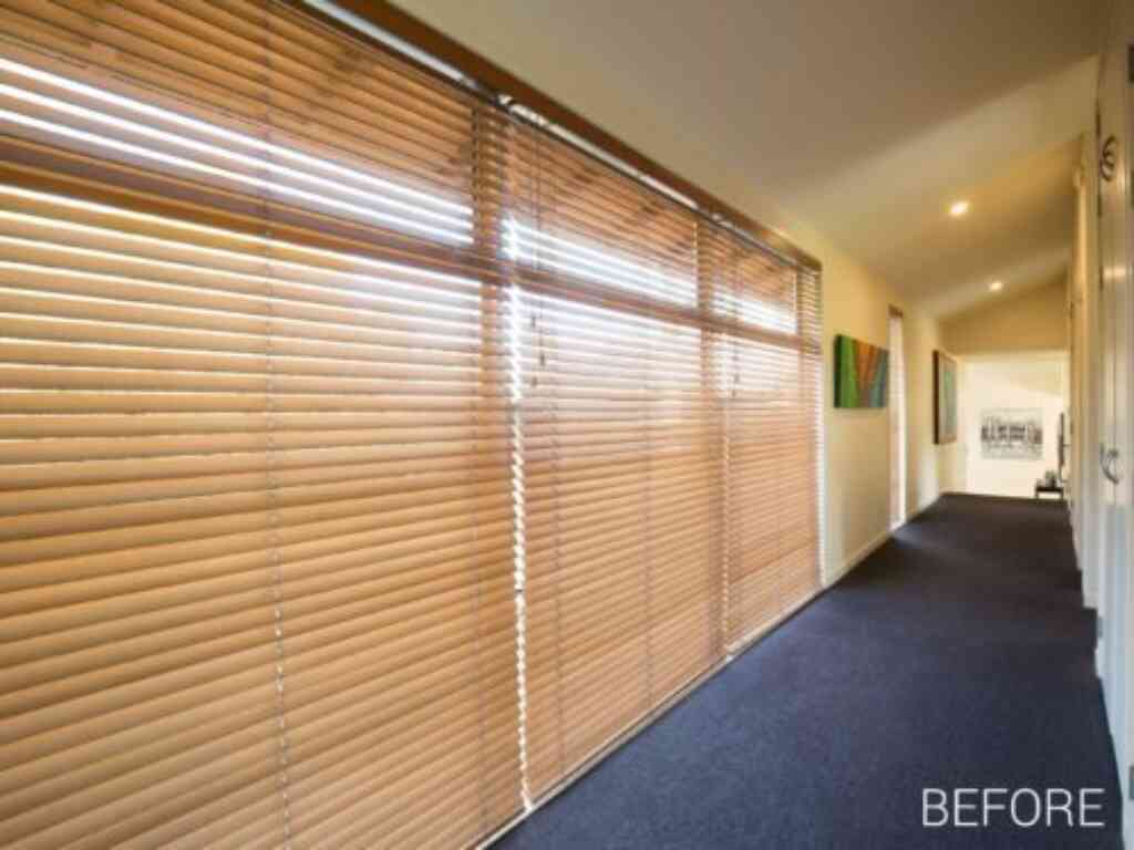 Before Hallway Shutters