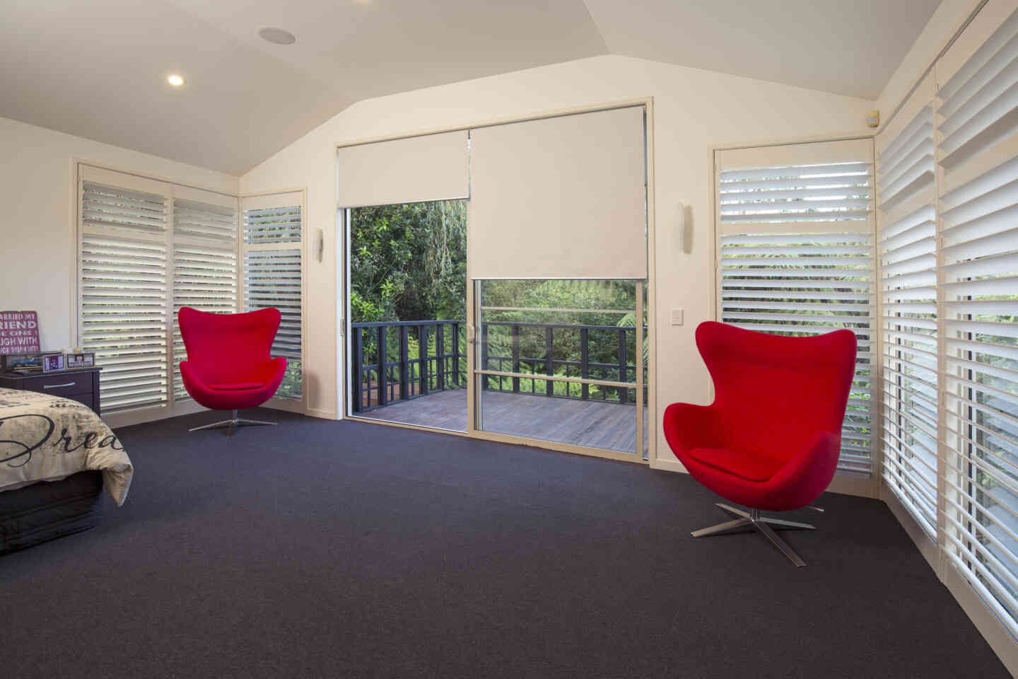 Blockouts Red Armchair