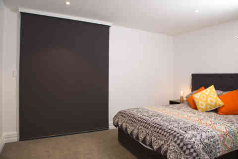 Bedroom with Blockout Blinds