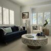 Shutter blinds in a modern NZ home